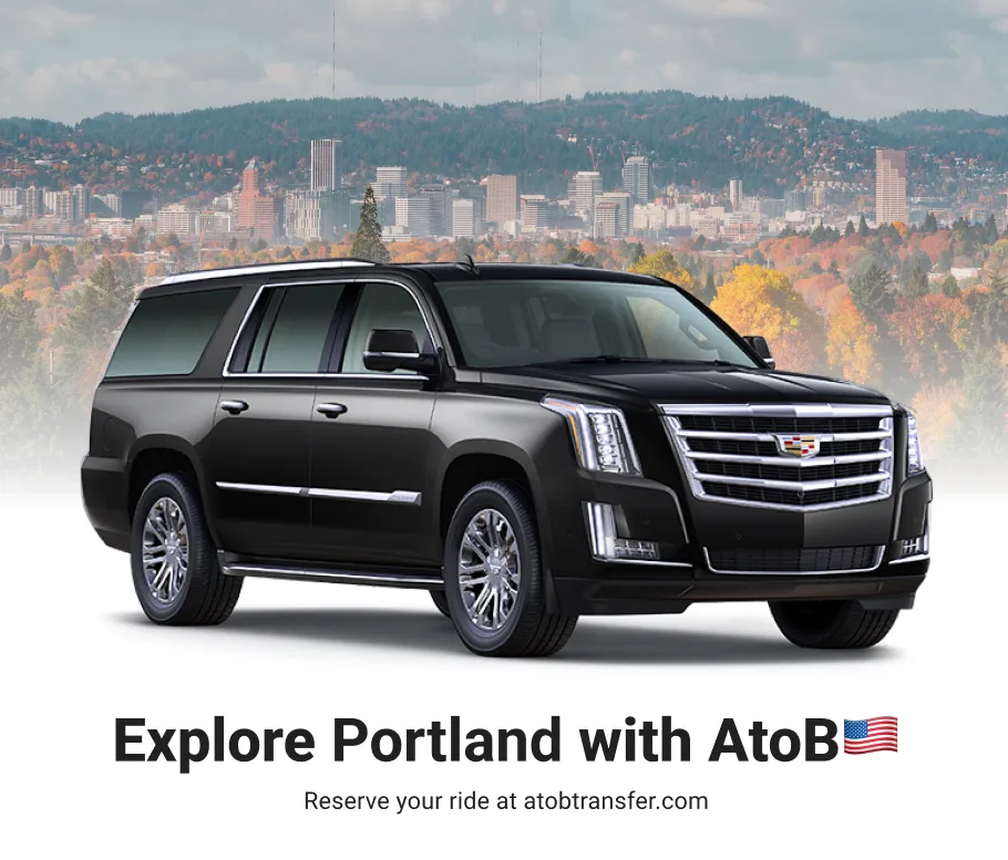 Shuttleservice zum Flughafen Portland 