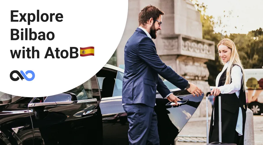 Buchen Sie Einen Taxitransfer zum Flughafen Bilbao