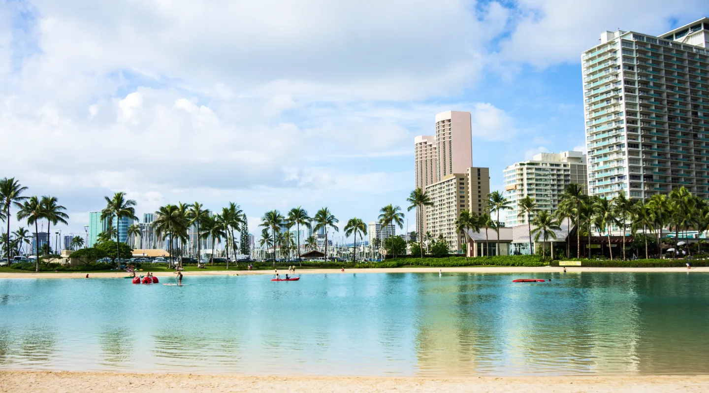 Wie Kommt man vom Flughafen Honolulu nach Waikiki?