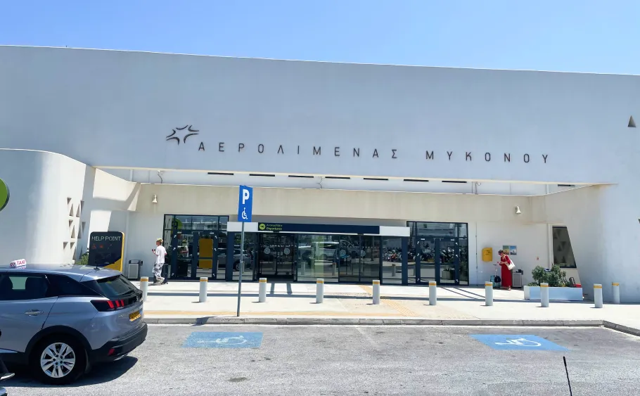 Trasferimenti in Taxi Dall'aeroporto di Mykonos