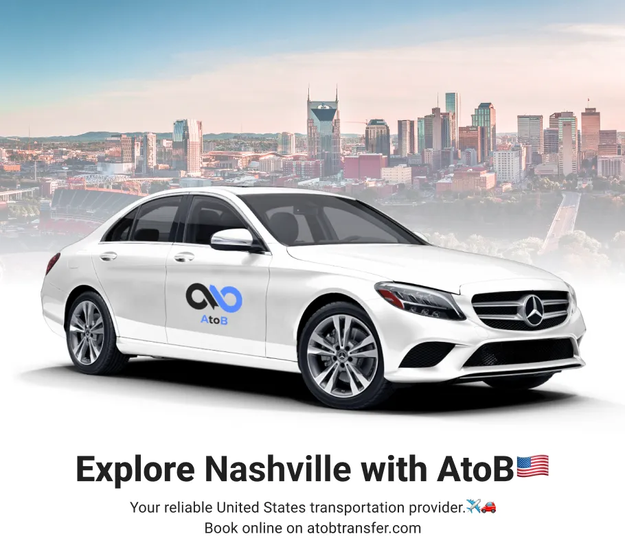 AtoB Cars per i Taxi Dall'aeroporto di Nashville