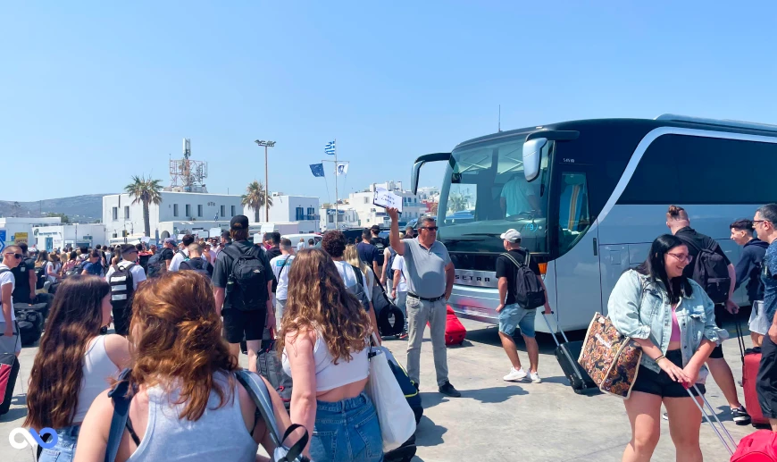How to Get from Paros Airport to Naoussa in Greece