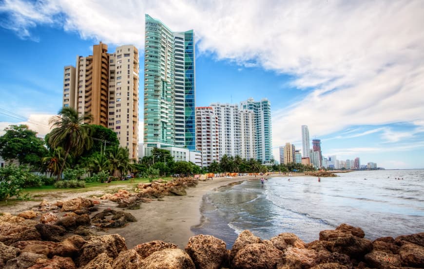 Kolombiya'daki Kartagena Havaalanından Bocagrande'ye Nasıl Gidilir