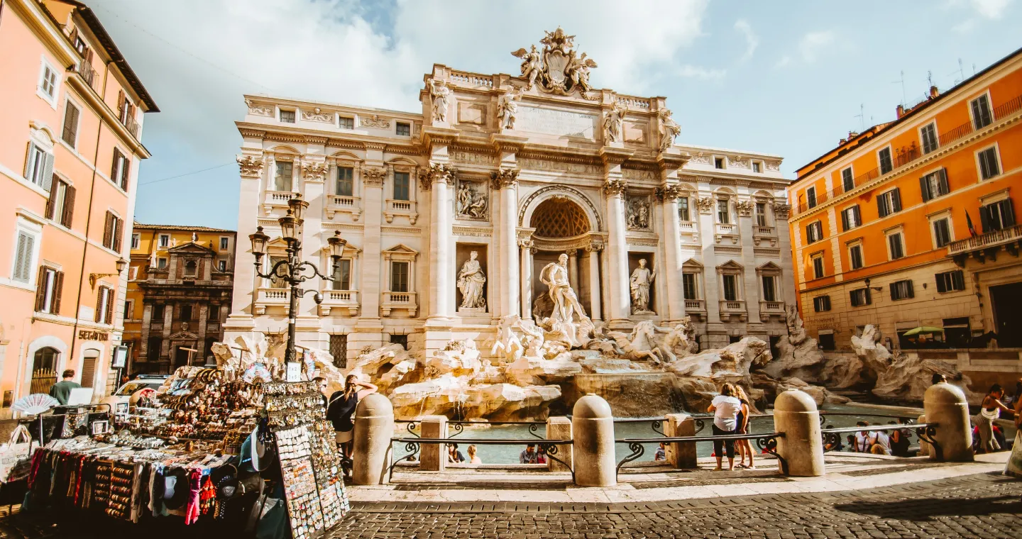 How to Get from Rome Airport to Trevi Fountain