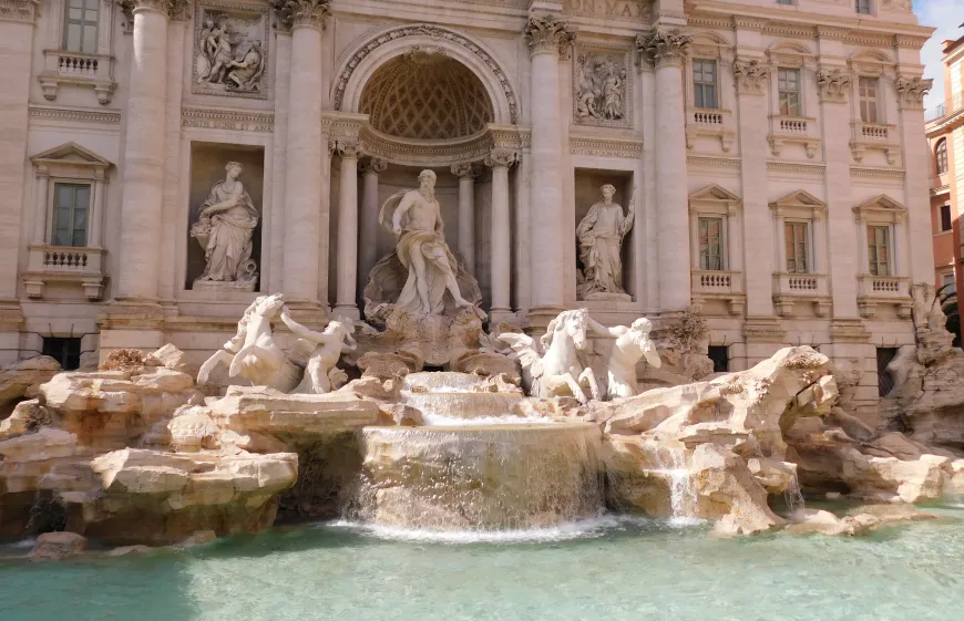 How to Get from Rome Airport to Trevi Fountain