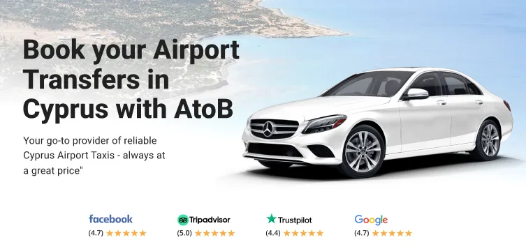 Book your Airport Transfers in Cyprus with AtoB