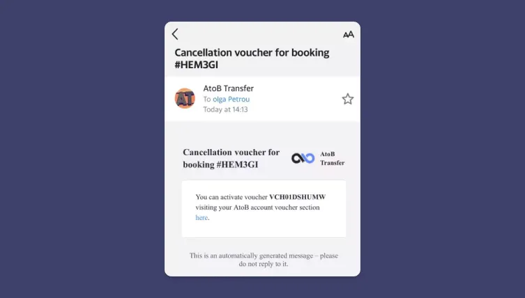 Booking Cancellation Guide