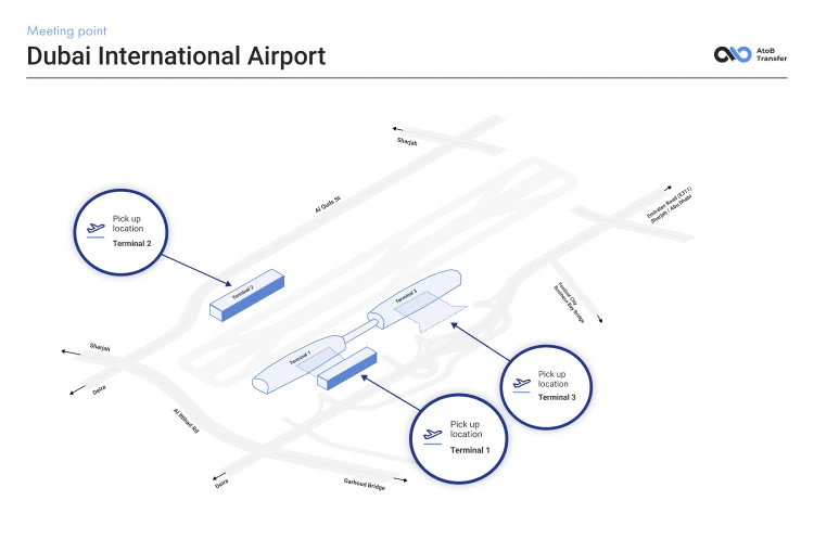 Dubai Airport Meeting Point