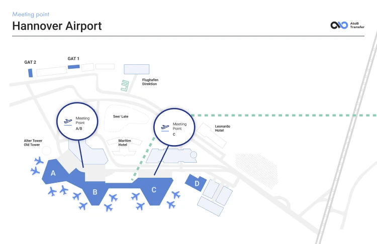 Hannover Airport Meeting Point