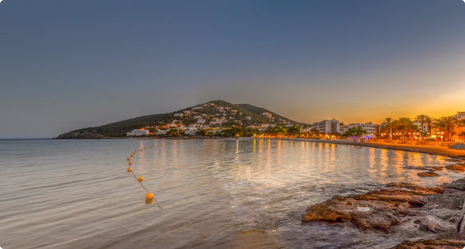 Taxi from Ibiza Airport to Santa Eulalia