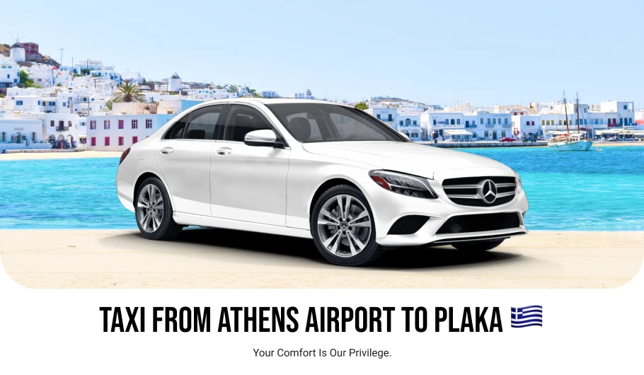 Taxi from Athens Airport to Plaka