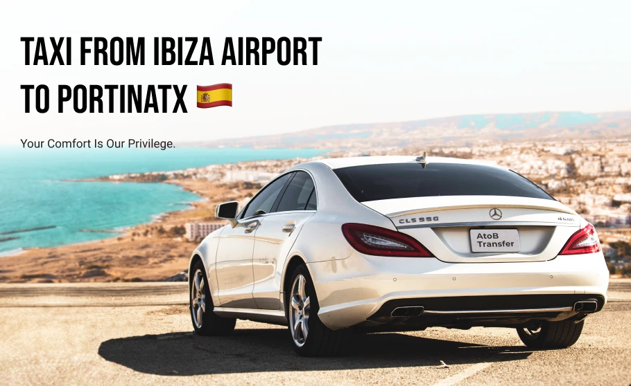 Taxi from Ibiza Airport to Portinatx