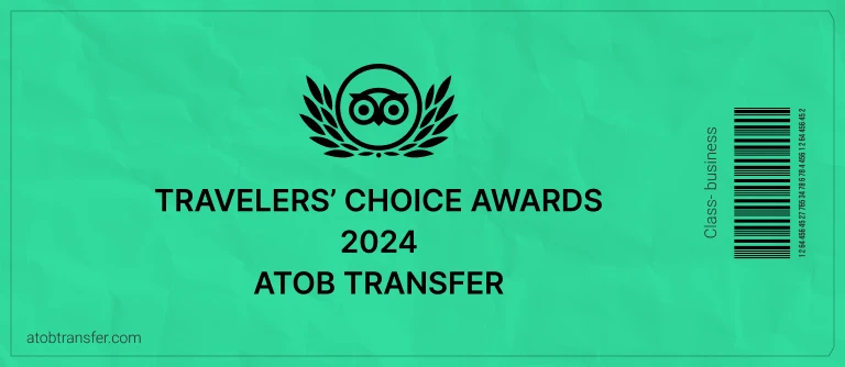 AtoB Transfer Chosen for Tripadvisor’s Traveler’s Choice Awards 2024!